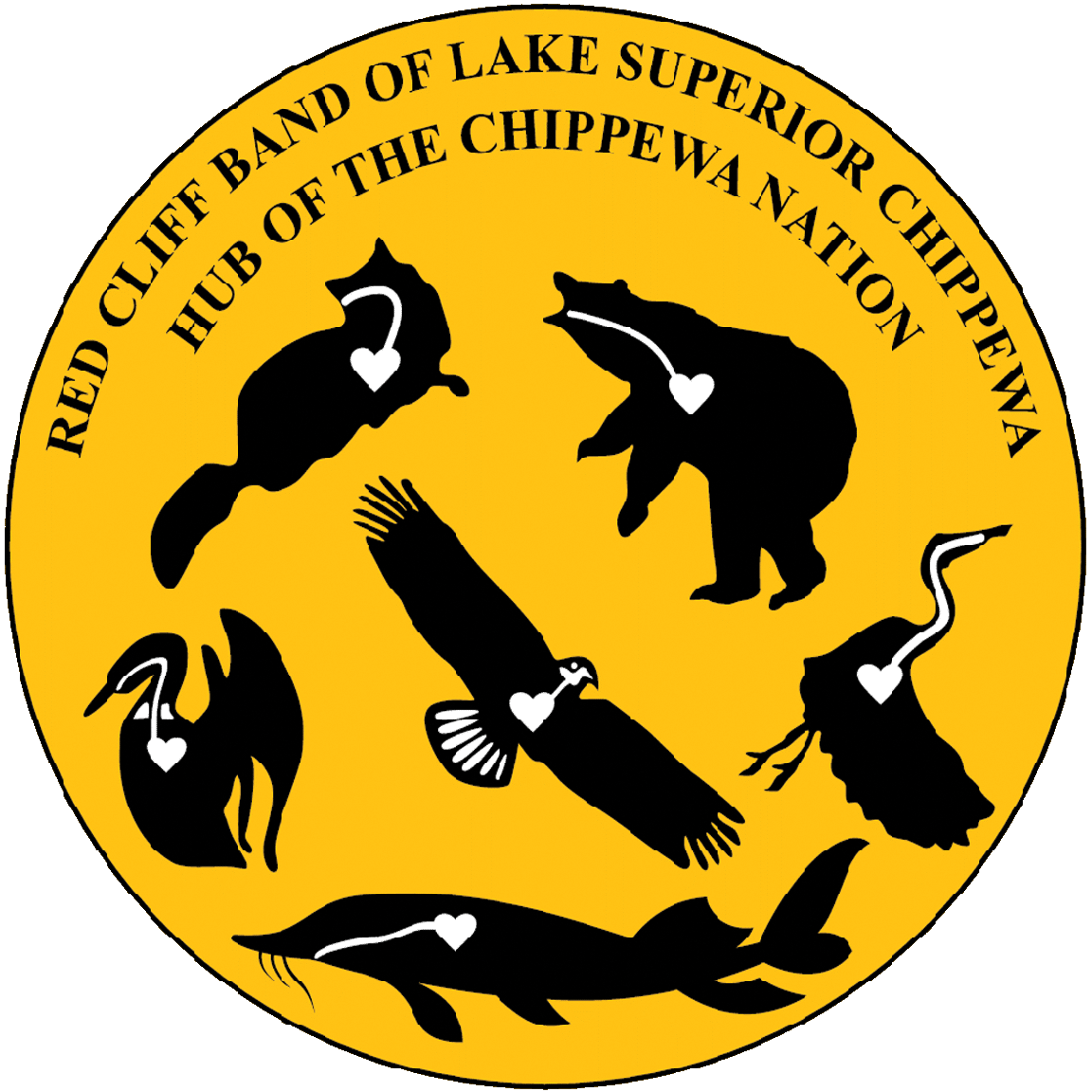 Seal of the Red Cliff Band of Lake Superior Chippewa
